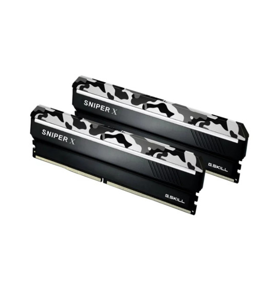 Комплект модулей памяти G.SKILL SniperX F4-3600C19D-16GSXWB DDR4 16GB (Kit 2x8GB) 3600MHz Комплект модулей памяти G.SKILL SniperX F4-3600C19D-16GSXWB DDR4 16GB (Kit 2x8GB) 3600MHz