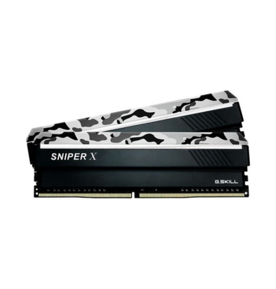 Комплект модулей памяти G.SKILL SniperX F4-3600C19D-16GSXWB DDR4 16GB (Kit 2x8GB) 3600MHz Комплект модулей памяти G.SKILL SniperX F4-3600C19D-16GSXWB DDR4 16GB (Kit 2x8GB) 3600MHz