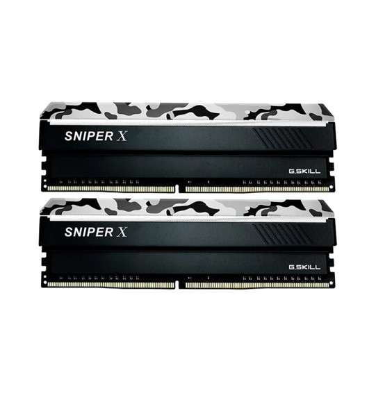 Комплект модулей памяти G.SKILL SniperX F4-3600C19D-32GSXWB DDR4 32GB (Kit 2x16GB) 3600MHz Комплект модулей памяти G.SKILL SniperX F4-3600C19D-32GSXWB DDR4 32GB (Kit 2x16GB) 3600MHz