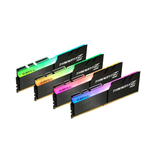 Комплект модулей памяти G.SKILL TridentZ RGB F4-3600C19Q-32GTZRB DDR4 32GB (Kit 4x8GB) 3600MHz Комплект модулей памяти G.SKILL TridentZ RGB F4-3600C19Q-32GTZRB DDR4 32GB (Kit 4x8GB) 3600MHz