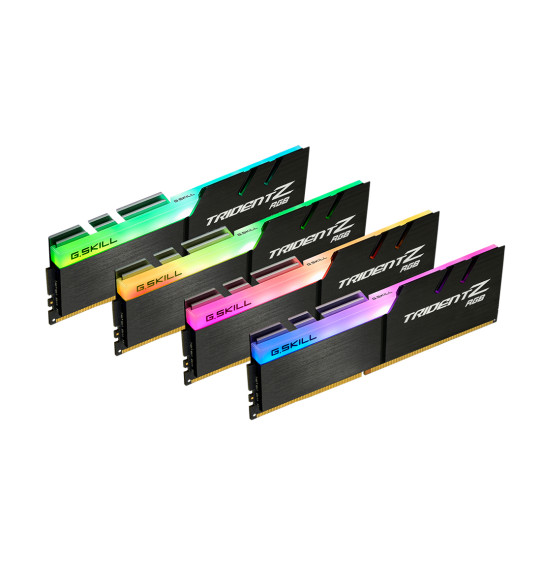 Комплект модулей памяти G.SKILL TridentZ RGB F4-3600C18Q-64GTZR DDR4 64GB (Kit 4x16GB) 3600MHz Комплект модулей памяти G.SKILL TridentZ RGB F4-3600C18Q-64GTZR DDR4 64GB (Kit 4x16GB) 3600MHz