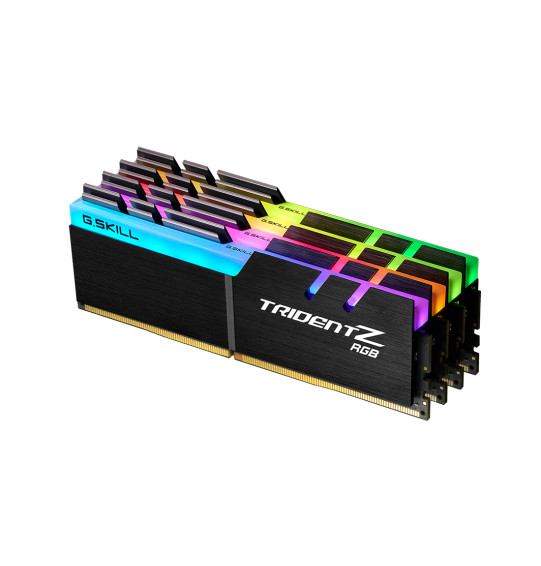 Комплект модулей памяти G.SKILL TridentZ RGB F4-3600C18Q-64GTZR DDR4 64GB (Kit 4x16GB) 3600MHz Комплект модулей памяти G.SKILL TridentZ RGB F4-3600C18Q-64GTZR DDR4 64GB (Kit 4x16GB) 3600MHz