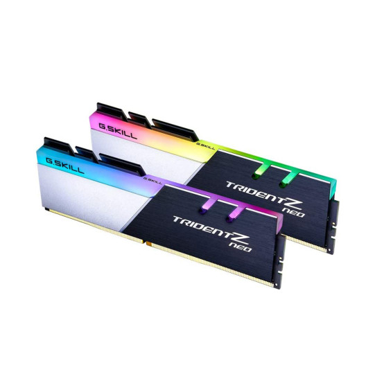 Комплект модулей памяти G.SKILL TridentZ Neo RGB F4-3200C16D-64GTZN DDR4 64GB (Kit 2x32GB) 3200MHz Комплект модулей памяти G.SKILL TridentZ Neo RGB F4-3200C16D-64GTZN DDR4 64GB (Kit 2x32GB) 3200MHz