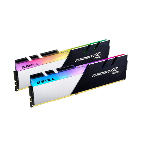 Комплект модулей памяти G.SKILL TridentZ Neo RGB F4-3200C16D-64GTZN DDR4 64GB (Kit 2x32GB) 3200MHz Комплект модулей памяти G.SKILL TridentZ Neo RGB F4-3200C16D-64GTZN DDR4 64GB (Kit 2x32GB) 3200MHz