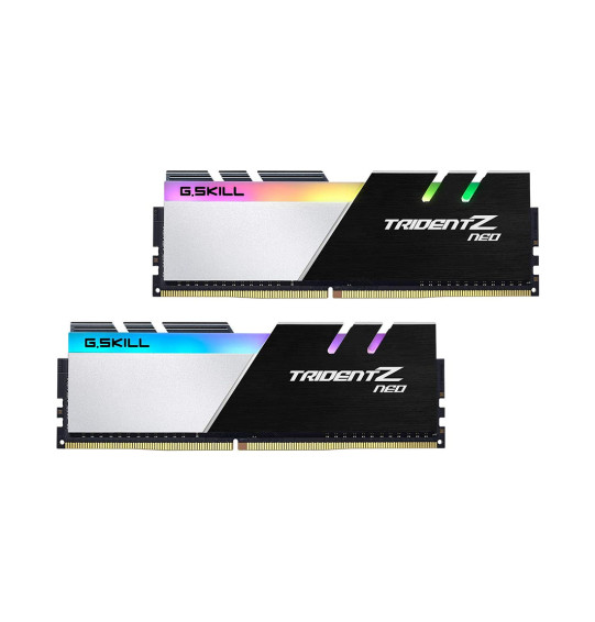 Комплект модулей памяти G.SKILL TridentZ Neo RGB F4-3200C16D-64GTZN DDR4 64GB (Kit 2x32GB) 3200MHz Комплект модулей памяти G.SKILL TridentZ Neo RGB F4-3200C16D-64GTZN DDR4 64GB (Kit 2x32GB) 3200MHz