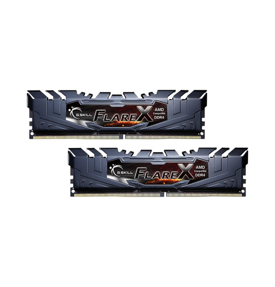 Комплект модулей памяти G.SKILL FlareX F4-3200C16D-32GFX DDR4 32GB (Kit 2x16GB) 3200MHz Комплект модулей памяти G.SKILL FlareX F4-3200C16D-32GFX DDR4 32GB (Kit 2x16GB) 3200MHz
