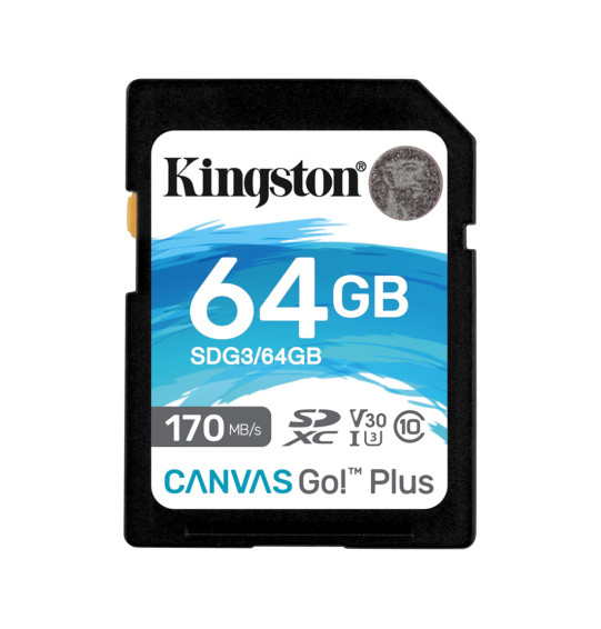 Карта памяти Kingston SDG3/64GB SD 64GB Карта памяти Kingston SDG3/64GB SD 64GB