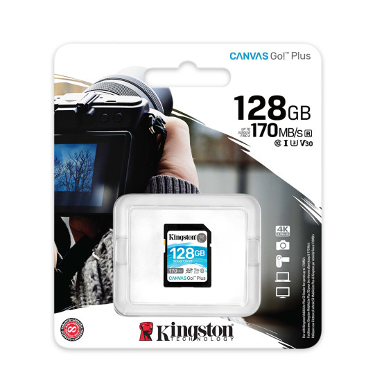 Карта памяти Kingston SDG3/128GB SD 128GB Карта памяти Kingston SDG3/128GB SD 128GB