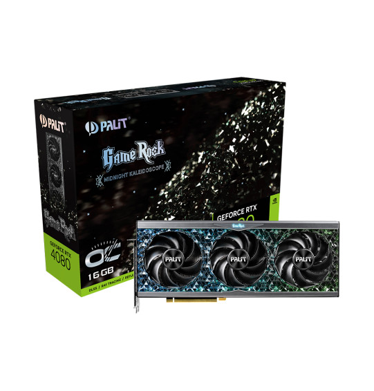 Видеокарта PALIT RTX4080 GAMEROCK OC 16G (NED4080S19T2-1030G) Видеокарта PALIT RTX4080 GAMEROCK OC 16G (NED4080S19T2-1030G)