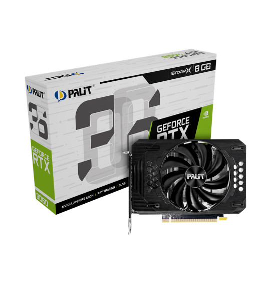 Видеокарта PALIT RTX3060 STORMX 8G (NE63060019P1-190AF)