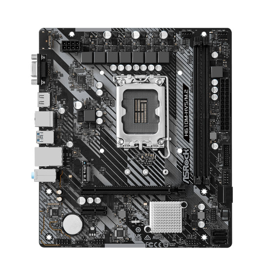 Материнская плата ASRock H610M-HVS/M.2 R2.0 Материнская плата ASRock H610M-HVS/M.2 R2.0