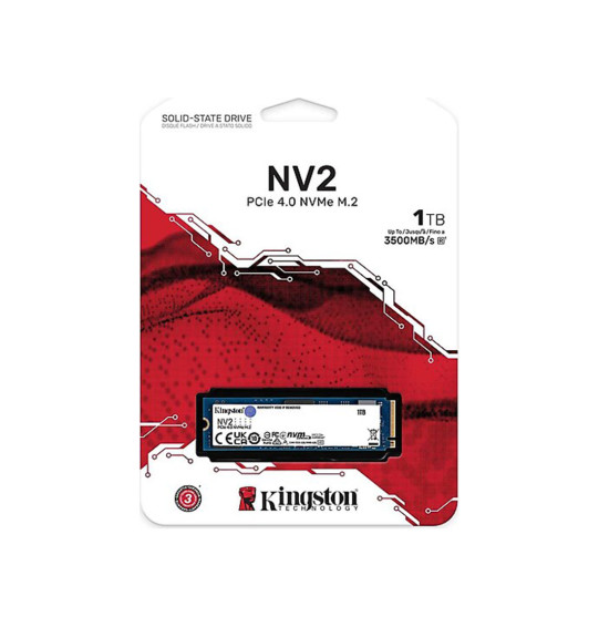 Твердотельный накопитель SSD Kingston NV2 SNV2S/1000G M.2 NVMe PCIe 3.0x4 Твердотельный накопитель SSD Kingston NV2 SNV2S/1000G M.2 NVMe PCIe 3.0x4