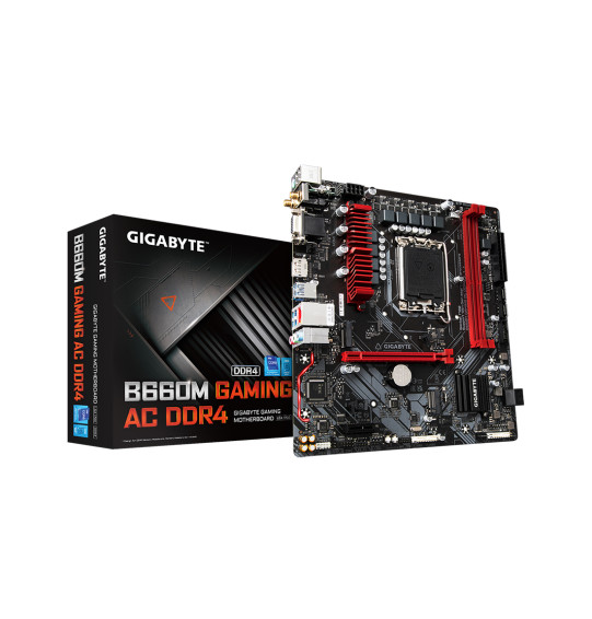 Материнская плата Gigabyte B660M GAMING AC DDR4 Материнская плата Gigabyte B660M GAMING AC DDR4