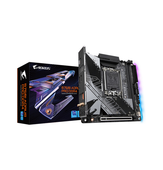 Материнская плата Gigabyte B760I AORUS PRO DDR4 Материнская плата Gigabyte B760I AORUS PRO DDR4