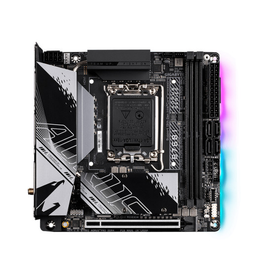 Материнская плата Gigabyte B760I AORUS PRO DDR4 Материнская плата Gigabyte B760I AORUS PRO DDR4