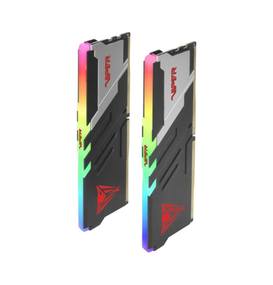 Комплект модулей памяти Patriot VIPER VENOM RGB PVVR532G620C40K DDR5 32GB (Kit 2x16GB) 6200MHz Комплект модулей памяти Patriot VIPER VENOM RGB PVVR532G620C40K DDR5 32GB (Kit 2x16GB) 6200MHz