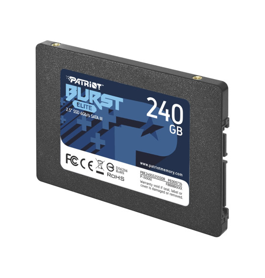 Твердотельный накопитель SSD Patriot Burst Elite 240GB SATA Твердотельный накопитель SSD Patriot Burst Elite 240GB SATA