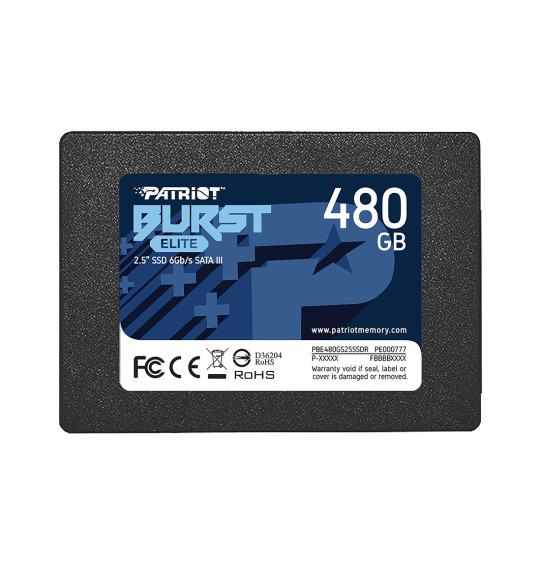 Твердотельный накопитель SSD Patriot Burst Elite 480GB SATA