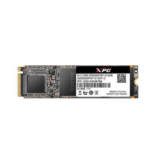 Твердотельный накопитель SSD ADATA XPG SX6000PNP 512GB M.2 Твердотельный накопитель SSD ADATA XPG SX6000PNP 512GB M.2