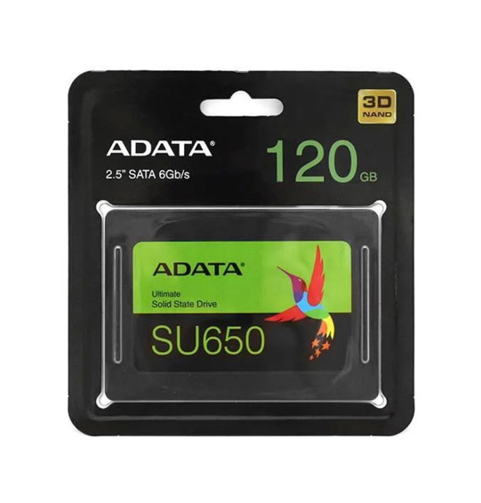 Твердотельный накопитель SSD ADATA ULTIMATE SU650 120GB SATA Твердотельный накопитель SSD ADATA ULTIMATE SU650 120GB SATA
