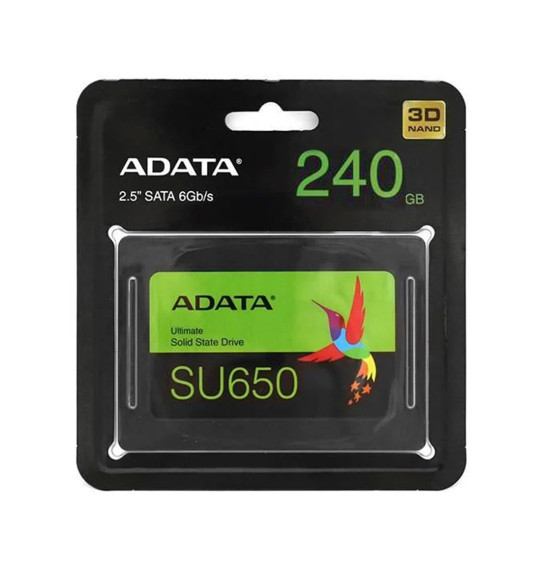 Твердотельный накопитель SSD ADATA ULTIMATE SU650 240GB SATA Твердотельный накопитель SSD ADATA ULTIMATE SU650 240GB SATA