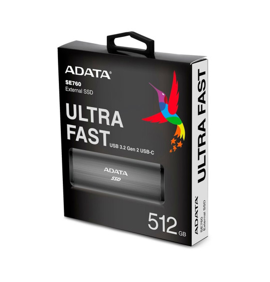 Внешний SSD диск ADATA 1TB SE760 Серый Внешний SSD диск ADATA 1TB SE760 Серый