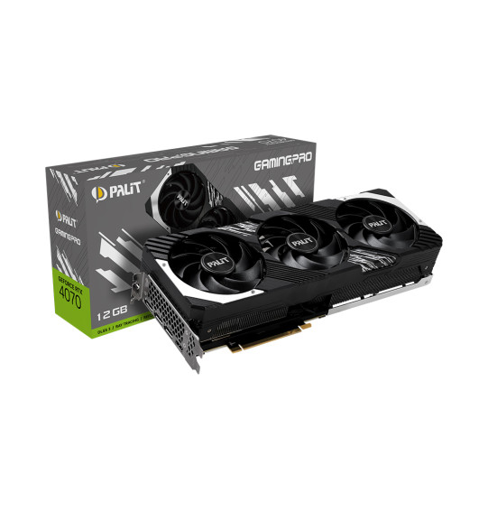 Видеокарта PALIT RTX4070 GAMINGPRO 12GB (NED4070019K9-1043A) Видеокарта PALIT RTX4070 GAMINGPRO 12GB (NED4070019K9-1043A)