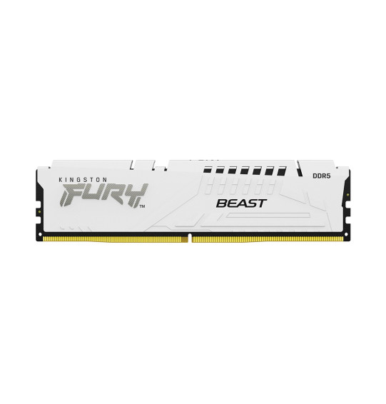 Комплект модулей памяти Kingston FURY Beast White EXPO KF552C36BWEK2-32 DDR5 32GB (Kit 2x16GB) 5200M Комплект модулей памяти Kingston FURY Beast White EXPO KF552C36BWEK2-32 DDR5 32GB (Kit 2x16GB) 5200M