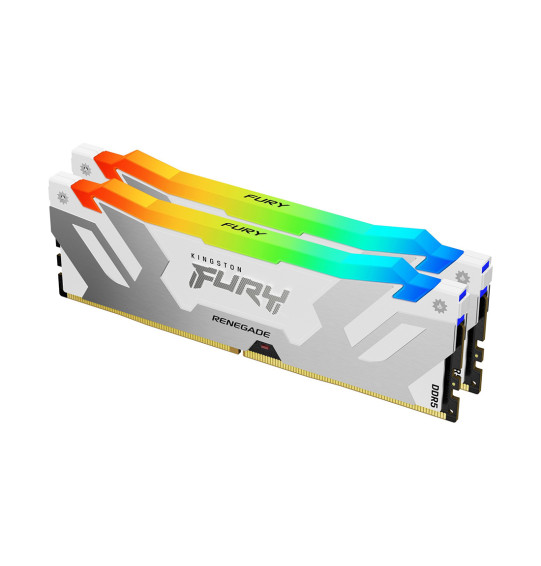 Комплект модулей памяти Kingston FURY Renegade RGB White XMP KF560C32RWAK2-32 DDR5 32GB (Kit 2x16GB) Комплект модулей памяти Kingston FURY Renegade RGB White XMP KF560C32RWAK2-32 DDR5 32GB (Kit 2x16GB)