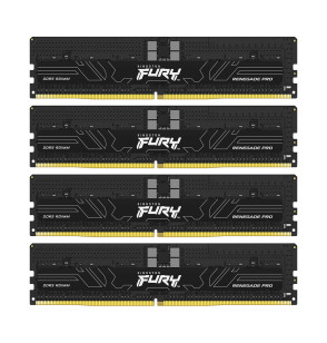 Комплект модулей памяти Kingston FURY Renegade Pro XMP KF560R32RBK4-64 DDR5 128GB (Kit 4x16GB) 6000M